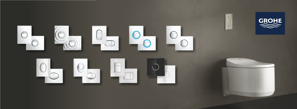 Flush Plates from GROHE